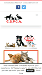 Mobile Screenshot of cspca.ie